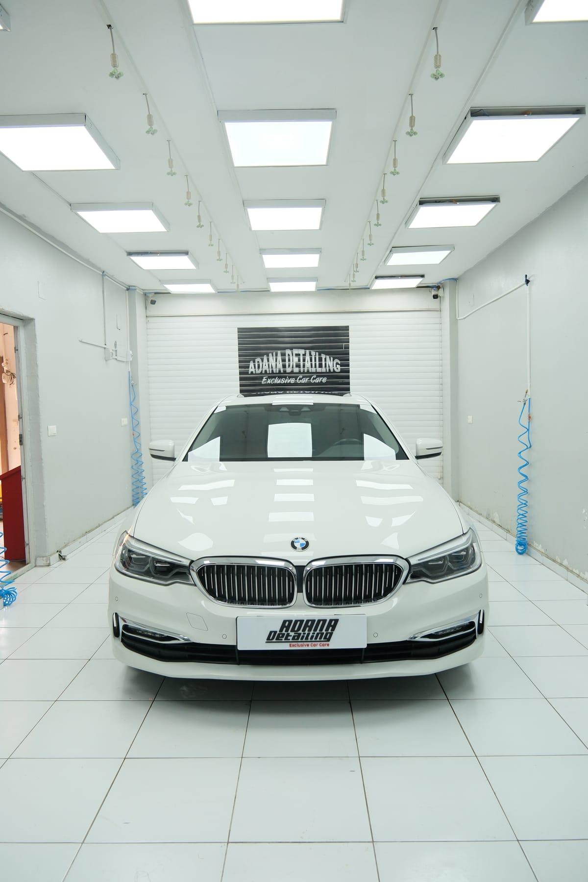 Tamamlanan BMW 5 Serisi ön cephe PPF