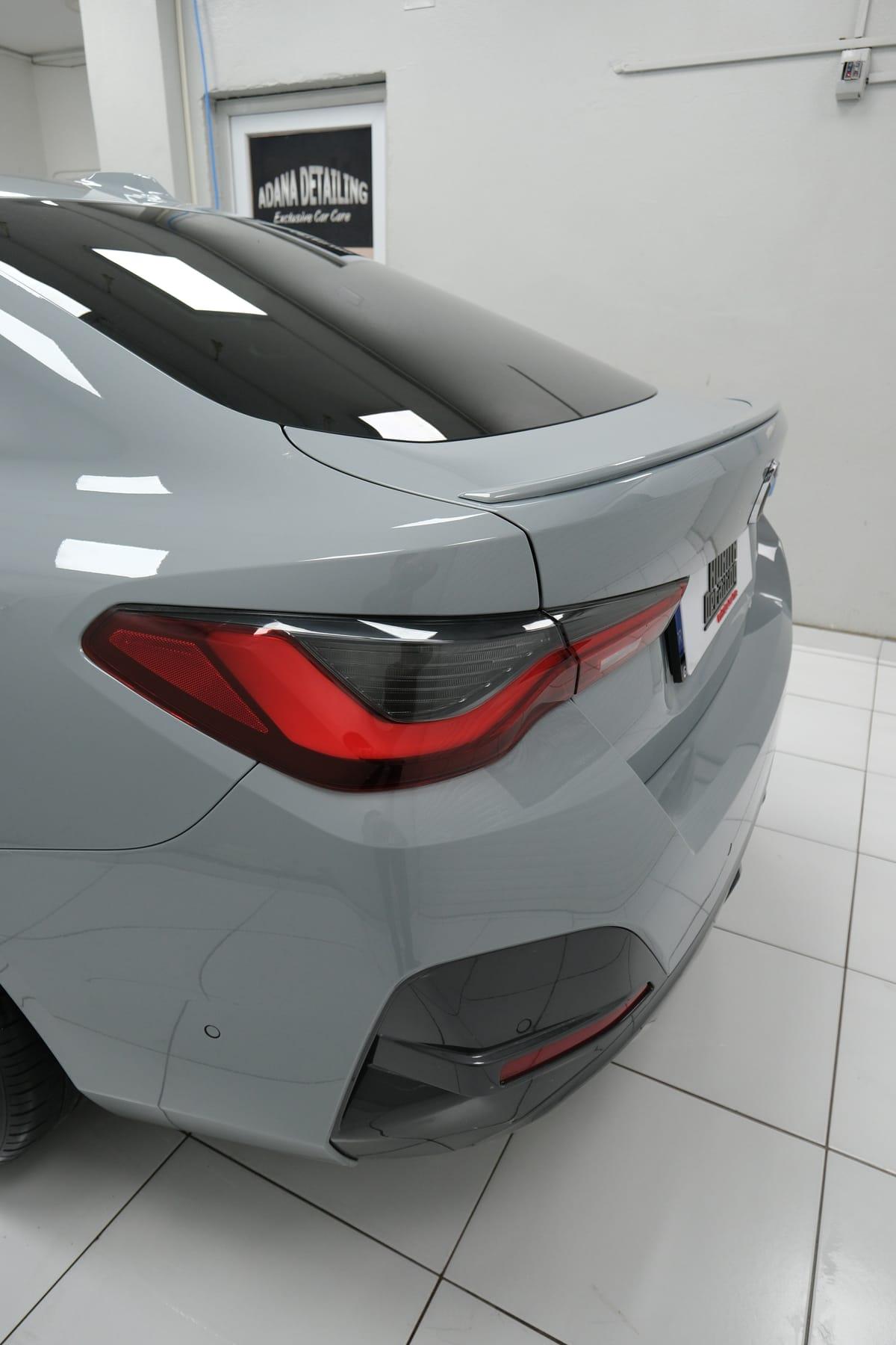 Far koruma filmi — BMW arka stop detayı